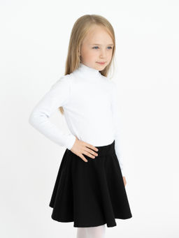 Юбка детская школьная черная 454 (134, 68)