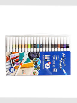 Набор акриловых маркеров, 60 цветов, для рисования