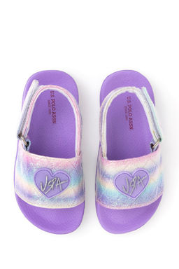 Сиреневые туфли для девочек