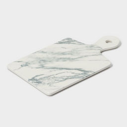 Блюдо Magistro Real Marble, 25×14 см, фарфор, белое