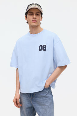 Camiseta estampada Oversized Fit - H&m фото 3