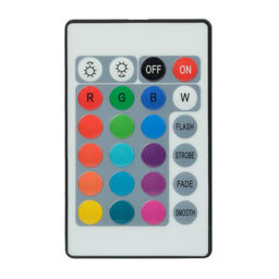 ULS-Q211 5050-30LED/m-IP20-3M-RGB RRP24C24 Комплект светодиодной ленты 3м. IP20. RGB. Адаптер 24Вт. Контроллер с пультом. TM Volpe.