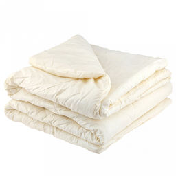 Одеяло Евро Макси "Жаккард" кремовый, легкое/летнее, 240х220см, наполнитель 200г/м2, файбер высшего сорта, чехол поплекс (пэ100%), стеганое, упак "Компакт" пакет ПВХ, еврослот, д25х55см/1,5кг, "Домашняя мода" (Россия)