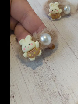 Резинки для волос меховые 60219 2шт