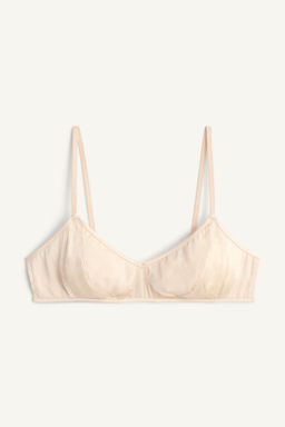 BRALETTE SEDA MINIMAL LIMITED EDITION / Rosa pastel - Zara фото 2