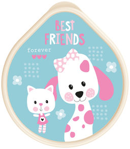 Контейнер для хранения с декором 0,4л арт.2211555,2211528, 2211527