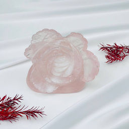 Цветок из Розового кварца