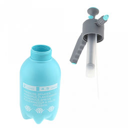 Опрыскиватель-распылитель садовый, помповый 2л, д12,5см h33,5см, с клапаном, с мерной шкалой, д/горла 5,3см, пластик, упак. п/эт (Китай)