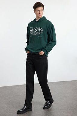 Siyah Smoke 90s/Baggy Fit Bol Denim Jeans Kot Pantolon TMNSS24JE00012 - Trendyolmilla фото 2