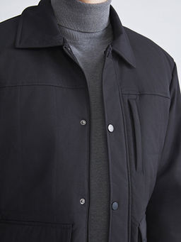 Regular Fit Uzun Kollu Erkek G?mlek Ceket