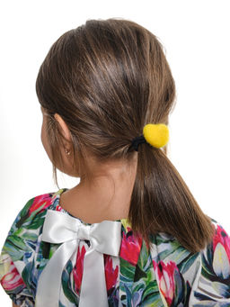 Резинка для волос Сердечко PR3609 желтый