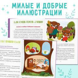 Книга в твёрдом переплёте Воспитательные сказки, 48 стр. - Буква-ленд фото 14