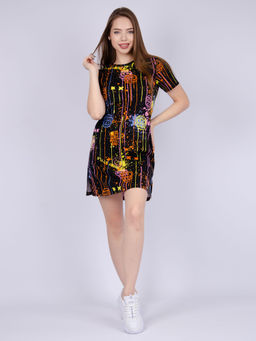 Туника "Лапочка" краски, трикотаж