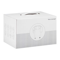 Массажёр для спины и шеи LEM-29, наплечный, ИК подогрев, серый