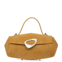 Y2640-1P yellow, Женская замшевая сумка, Barcelo Biagi