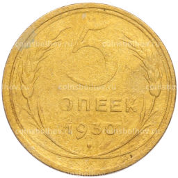 Монета 5 копеек 1930 года