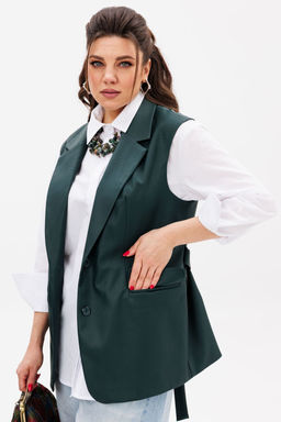 Жилет ANELLI 1502.1 яшмово-зеленый