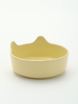 Миска «Экстаз» 350 мл, 12.5×6/7.3 см, керамика, жёлтая