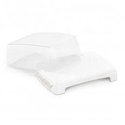 Цена за 2 шт. Масленка "Эстетика" (бело-бежевый) М8741,,