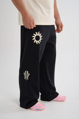 Брюки трикотажные Черный KAI Knit Track Pants - Anta фото 7