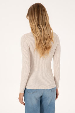 Kad_n Krem Melanj Bo_azl_ Kazak - U.s. polo assn фото 5