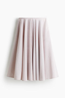 Falda en tejido jacquard