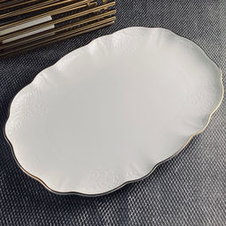 226-189 Блюдо 41см MARIA GOLD в под.уп.(х8)Фарфор