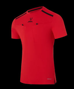 Футболка судейская JOGEL DIVISION PerFormDRY Referee Tee, красный