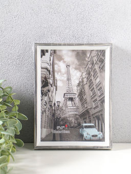 Фоторамка пластик 13х18 см "Данте" чёрный состаренный 19х13,8х2,5 см