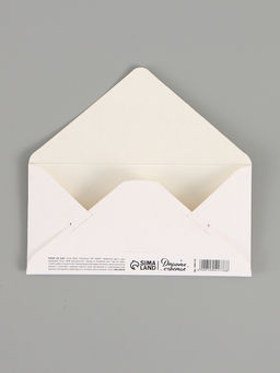 Цена за 10 шт. Конверт для денег Поздравляю, цветы, тиснение, 16.5?8 см