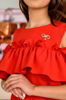 Нарядное платье для девочки Happy Fox  фото 4