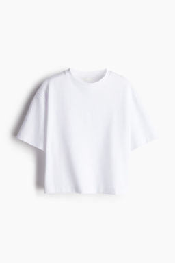 Camiseta interlock boxy
