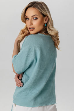 Блузка 4418/03/Мятный - Rise фото 4