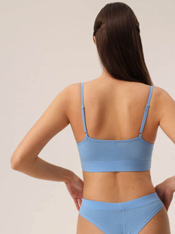 Базовый топ на тонких регулируемых бретелях - My фото 92