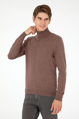 Мужской базовый свитер из норки и меланжа Неожиданная скидка в корзине - U.s. polo assn фото 3