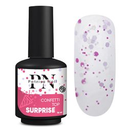 Confetti Top Surprise матовый топ с цветными шестигранниками NEW