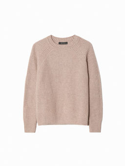 Джемпер с разрезами по бокам B2890/cammello - Emka фото 11