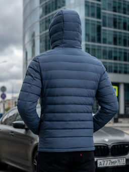 Куртка мужская стёганая с капюшоном с графеновой подкладкой - Valianly фото 21