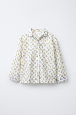 6-14 YEARS/ FLORAL SHIRT AND TROUSERS PYJAMAS - Zara фото 2