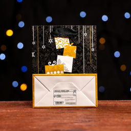 Цена за 12 шт. Пакет ламинированный Зимние подарки 11,5 х 14,5 х 6 см - Simaland фото 3