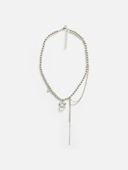 ACOOLA / Бусы детские Azurel серебристый  фото 2