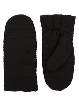 Рукавицы женские флис IS8535 black - Eleganzza фото 2
