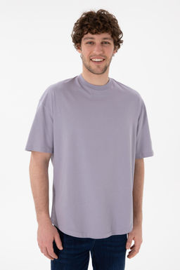 Erkek Long Fit Bisiklet Yaka Gri Basic Ti__rt Sepette S_rpriz _ndirim - U.s. polo assn фото 2