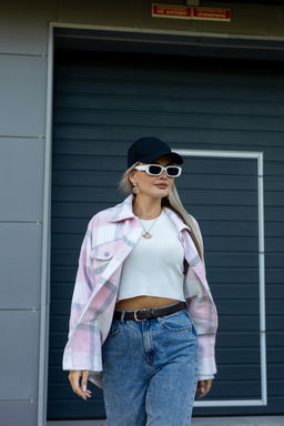 Рубашка женская в клетку РЖК-01