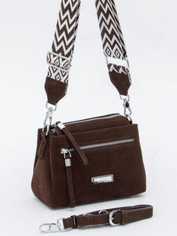 Сумка женская кожаная 1024CF coffee Polina&Eiterou в Новосибирске