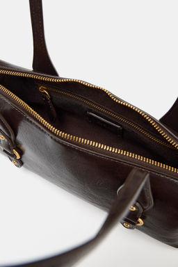 SHOULDER BAG WITH METALLIC DETAILS - Zara фото 12