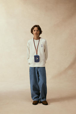 CHAMPION ® X ZARA PATCH T-SHIRT  фото 5