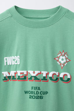 CAMISETA ESTAMPADO MEXICO FIFA WORLD CUP  2026 / Verde