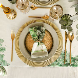 Скатерть Этель Olivia, 220х150 см, 100 % хл, саржа 190 гр/м2  фото 5