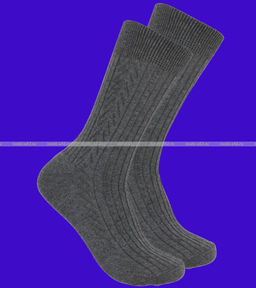 Цена за 10 пар. Золотая игла носки мужские с-203 серые